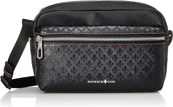 patrick cox 单肩包 kings canvas2 男士 黑色